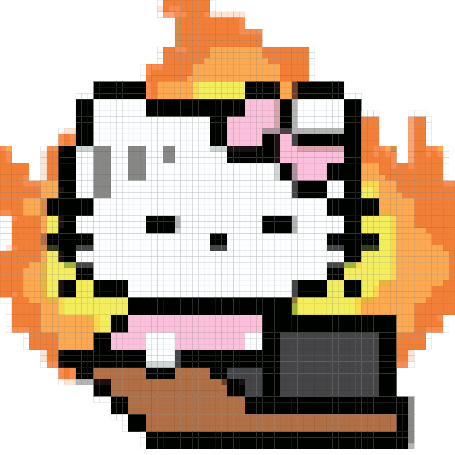 Explosion fuse bead pattern preview