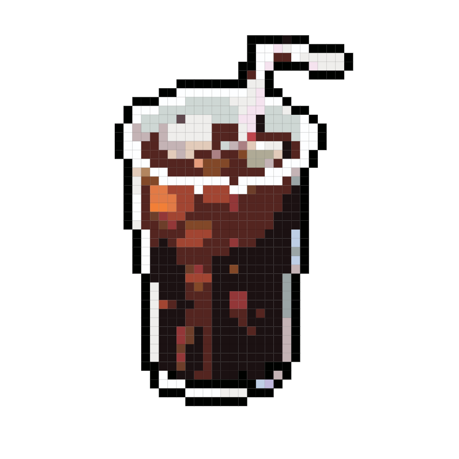 Cola fuse bead pattern preview
