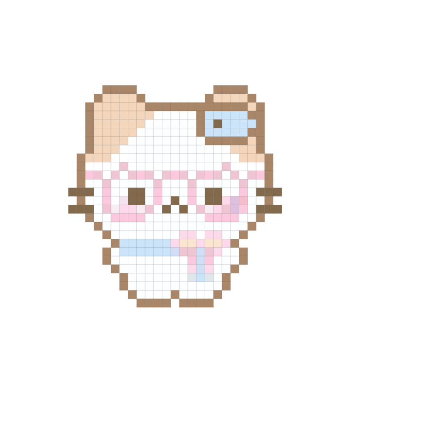 lady fuse bead pattern preview